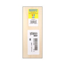 Midwest 1/4" x 3" x 24" Basswood