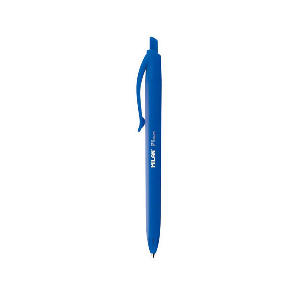 Milan P1 Touch 1mm Retractable Ballpoint Pen – Blue