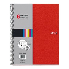 Miquelrius Basic Poly NB6 Lined Spiral Notebook