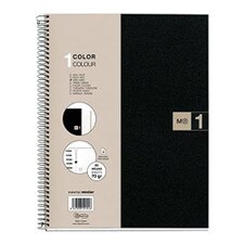 Miquelrius M Polypropylene NB1 Lined Spiral Notebook