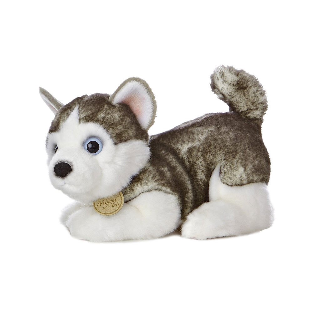 big stuffed husky