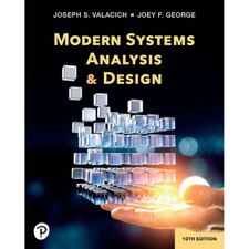 Modern Systems Analysis & Design (10E 24) EBOOK ONLY