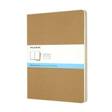 Moleskine Cahier Journal XL Dot Brown