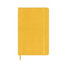 Moleskine Classic Notebook Pocket Ruled Orange Yellow Silk Hard Cover (3.5 x 5.5)