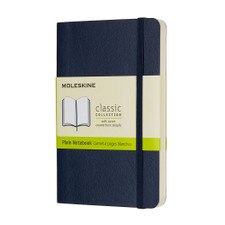 Moleskine Notebook Pocket Plain Blue