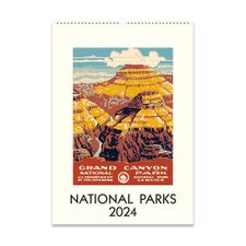 National Parks Wall Calendar 2024