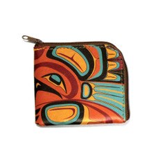 Native Northwest Eagle Coin Purse Front