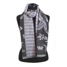 Native Northwest Hummingbird Brushed Silk Scarf