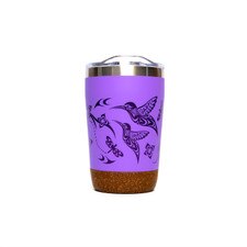 Native Northwest Hummingbird Cork Base Travel Mug 12oz