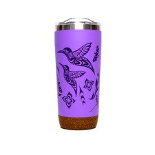 Native Northwest Hummingbird Cork Base Travel Mug 20oz