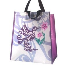 Native Northwest Hummingbird Large Eco Bag
