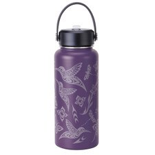Native Northwest Hummingbird Wide Mouth Insulated Bottle 32oz