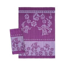 Native Northwest Hummingbird by F.D. Woven Tea Towel