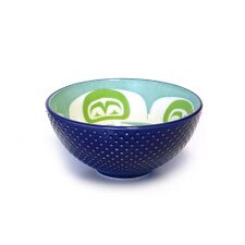 Native Northwest Moon Porcelain Art Bowl 6"