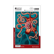 Native Northwest Octopus 1000 pcs Puzzle