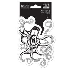 Native Northwest Octopus Vinyl Decal
