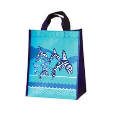 Native Northwest Orca Family Small Eco Bag