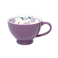 Native Northwest Purple Hummingbird Porcelain Art Mug