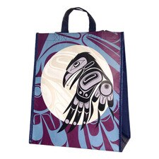 Native Northwest Raven Moon Large Eco Bag