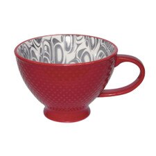 Native Northwest Red Transforming Eagle Porcelain Art Mug