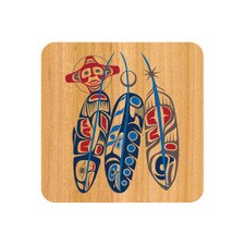 Native Northwest Salmon Life Coaster