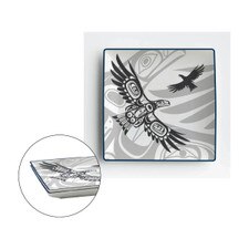 Native Northwest Soaring Eagle Appetizer Plates