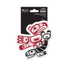 Native Northwest Thunderbird & Orca by C.B. Vinyl Decal