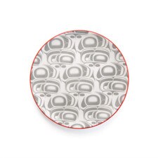 Native Northwest Transforming Eagle Porcelain Art Plate