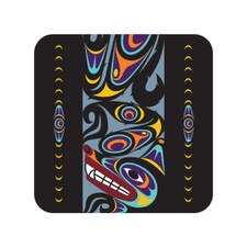 Native Northwest Urban Wolf Coaster