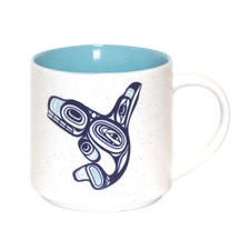 Native Northwest Whale Ceramic Mug 16oz.