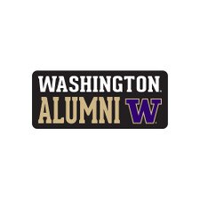Neil Black Washington Alumni Recycled Wood Magnet