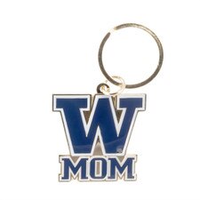 Neil Gold Purple W Mom Key Chain