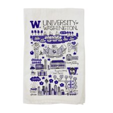 Neil Julia Gash University of Washington Huskies Tea Towel
