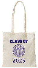 Neil Natural Class of 2025 University of Washington Seal Slim Canvas Tote