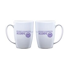 Neil University of Washington UW Huskies Seal Alumni Beck Mug White 16oz
