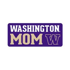 Neil Purple University of Washington Huskies Mom Recycled Wood Magnet
