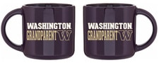Neil Purple Washington Huskies W Grandparent Cora Mug 14oz