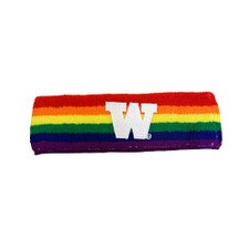 Neil Rainbow Washington Huskies Terrycloth Pride Terrycloth Headband