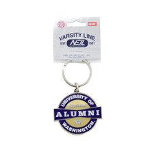 Neil U of W University of Washington Alumni Circle Key Chain