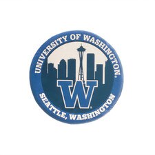Neil U of W Seattle Skyline Magnet