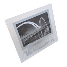 Neil W University of Washington Huskies Parisian Glass Frame 4" x 6"