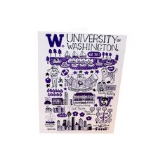 Neil White University of Washington Huskies Julia Gash Note Cards 10 pk