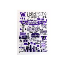 Neil White University of Washington Huskies Julia Gash Vinyl Sticker