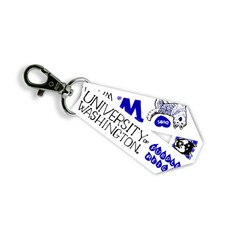 Neil White University of Washington Huskies Julia Gash Satin Key Strap 1"