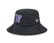 New Era Black Heather W Digi Tech Bucket Hat OSFM