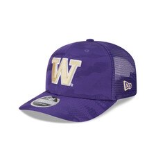 New Era Camo Purple Washington Huskies 9Seventy Mesh Back Stretch Snap Adjustable Hat