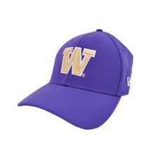 New Era Purple 39Thirty Gold W Stretch Fit Hat