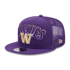 New Era Purple Huskies W Mesh Back 9Fifty 950GRADE Snapback Hat