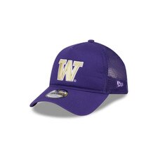 New Era Purple Washington Huskies 9Forty A Frame Foam Trucker Hat