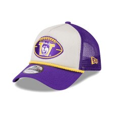 New Era Purple White Washington Huskies 9Forty Vault Dog Football A Frame Trucker Hat